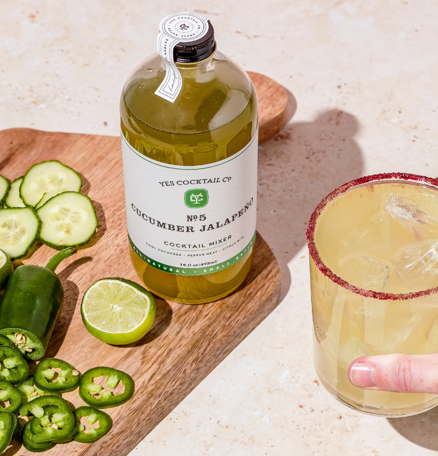 Cucumber Jalapeno Cocktail Mixer - 16oz