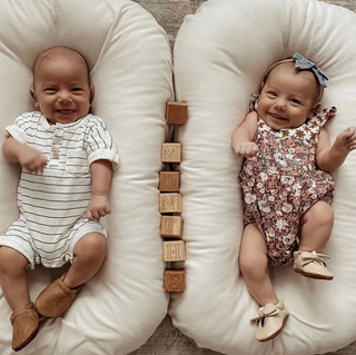 Cream Bella Jane Leather Baby Shoes