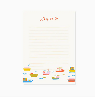 Ship To Do Notepad