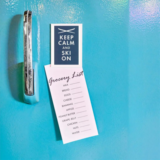 Keep Calm and Ski On Magnet