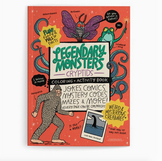 Legendary Monsters &amp; Cryptids Coloring Book