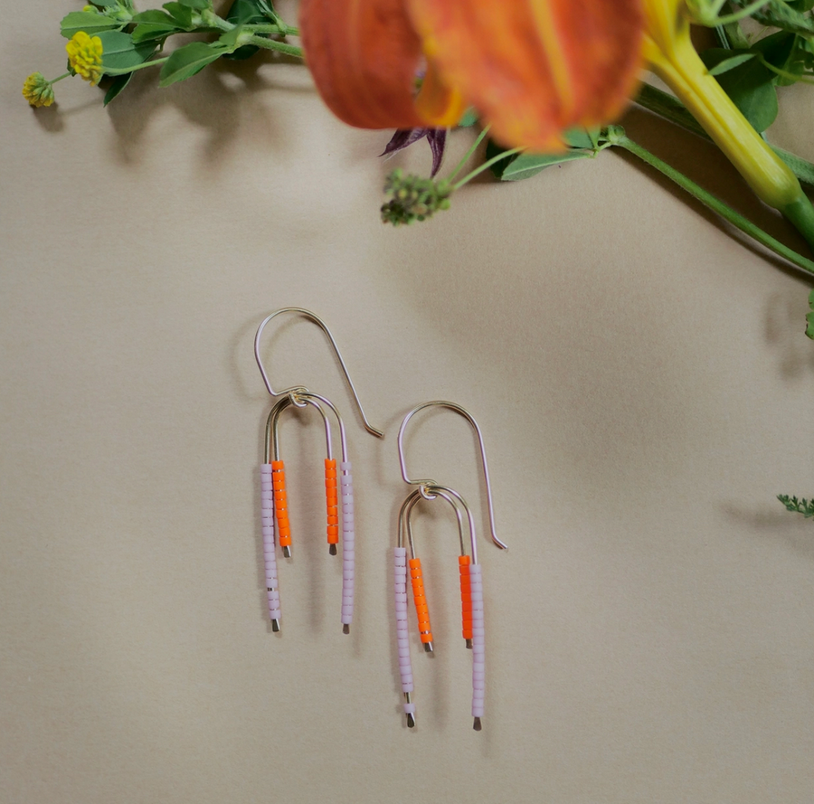 Canopy Seed Bead Earrings
