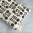 Load image into Gallery viewer, Weighted Lavender Eye Pillow - Japandi Floral Monochrome
