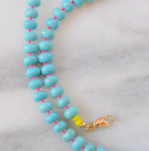 Turquoise Juice Gemstone Necklace