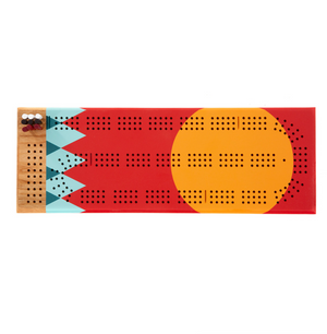 Hand Painted Cribbage Board - Tettegouche