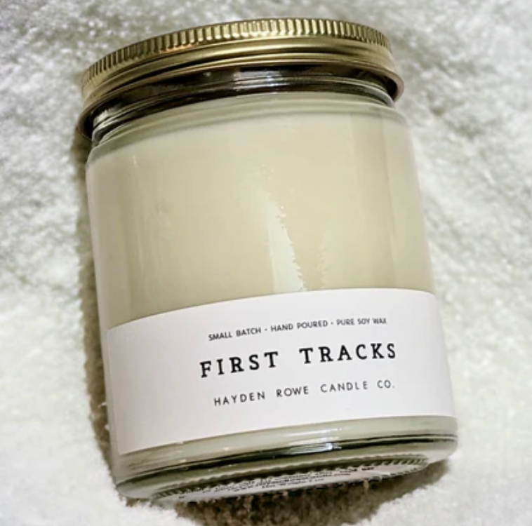 First Tracks Vermont-Made Candle - 7oz