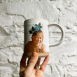 Load image into Gallery viewer, Phish Trey Anastasio with Flowers Handmade Mug
