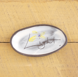 Vermont-Made Mini Oval Dish - Light