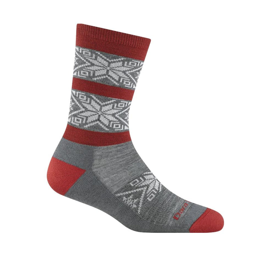 Darn Tough Women's Elsa Crew Lightweight Lifestyle Socks - Grey 6129