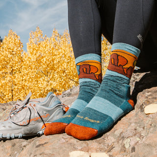 Darn Tough Women's Celeste Hicking Sock - Teal 5023