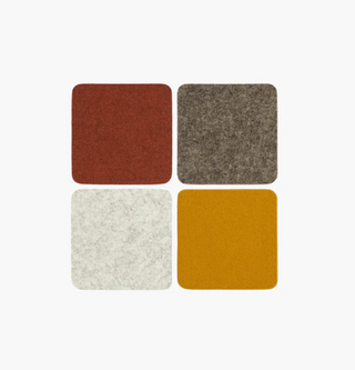 BIERFIZL SQUARE FELT COASTER 4 PACK - Desert Sun
