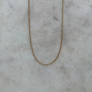 Everyday Chain Necklace - Gold Filled 18"