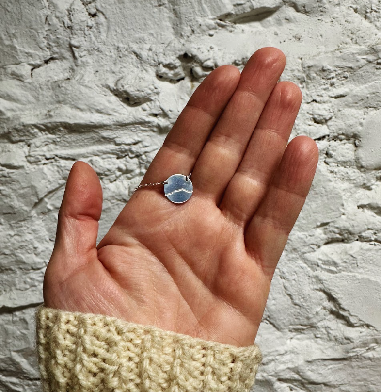 Small Vermont Disc Necklace