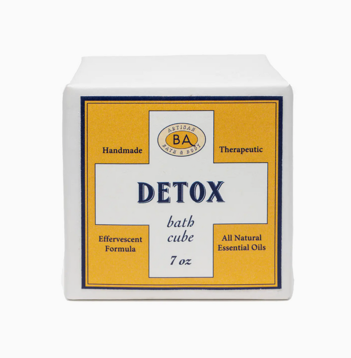 Effervescent Bath Bomb Cube 7oz - Detox