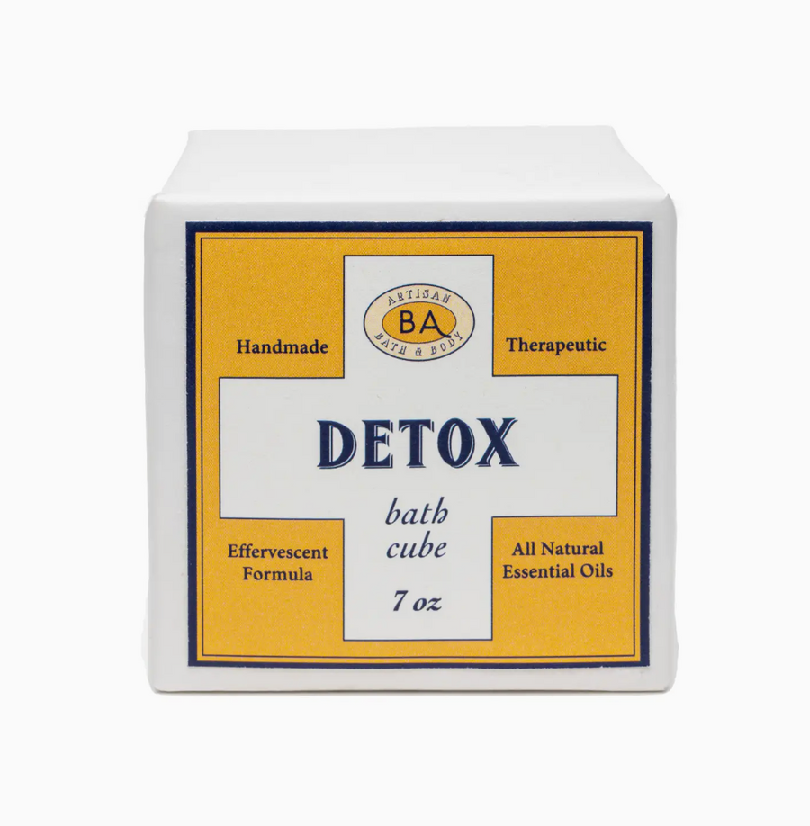 Effervescent Bath Bomb Cube 7oz - Detox