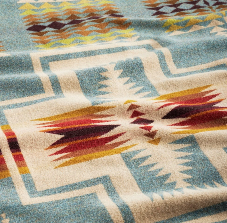 Pendleton Harding Jaquard Blanket - Shale ZD421