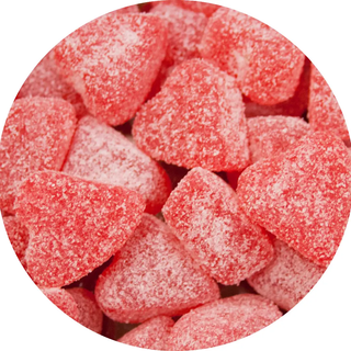 Sour Cherry Jelly Hearts