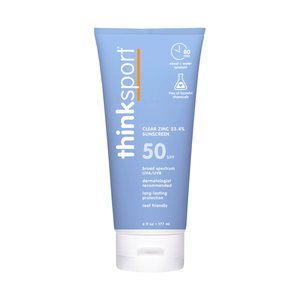 Think Sport Spf 50 Clear Zinc Sunscreen 6oz