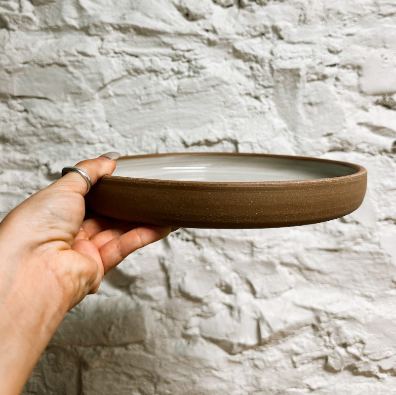 Laura White Pottery Modern Plate