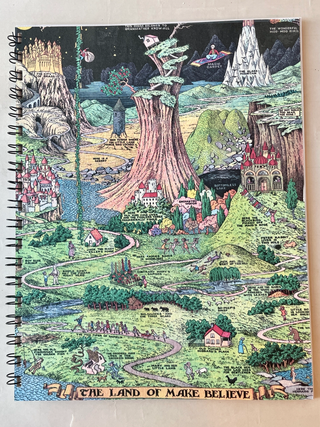 Notebook Unlined Land of Make Believe