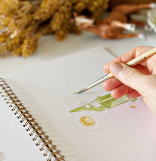 Watercolors Workbook - Farm