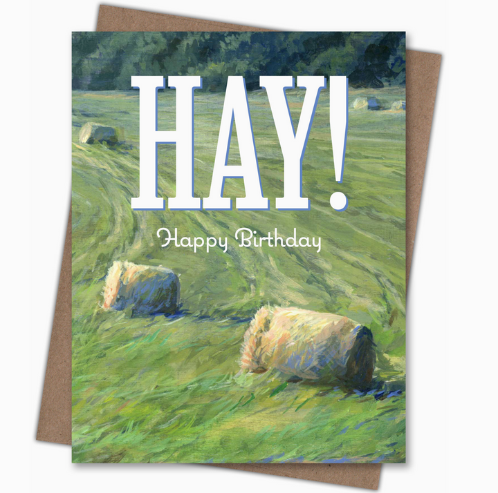 hay! birthday card - WK5