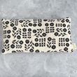 Load image into Gallery viewer, Weighted Lavender Eye Pillow - Japandi Floral Monochrome
