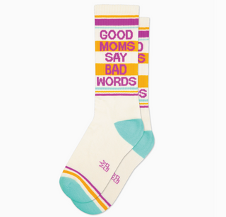 Good Moms Say Bad Words Gym Sock