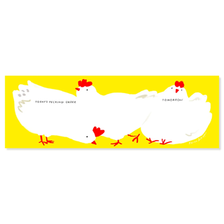 Weekly Desk Planner - Chickens