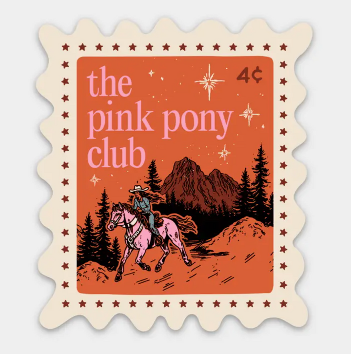 Pink Pony Club Sticker