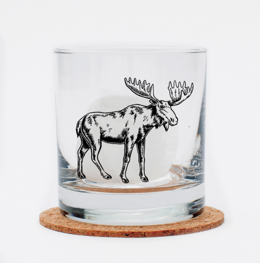 Moose Rocks Glass