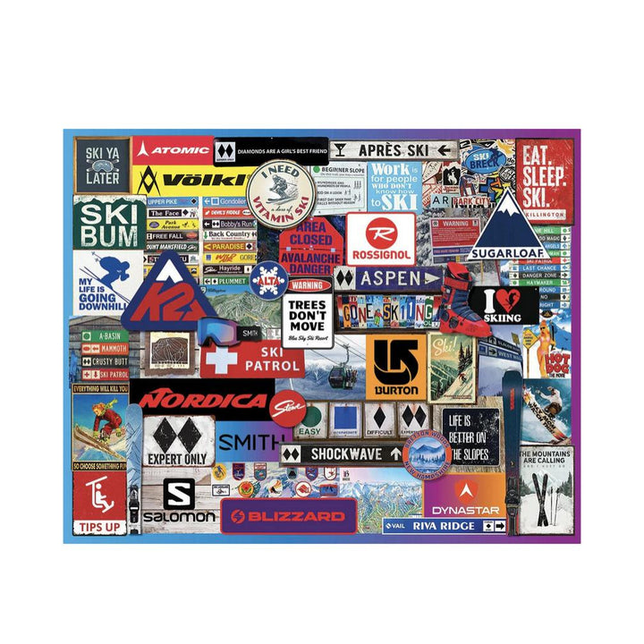 Gone Skiiing - 1000 Piece Puzzle