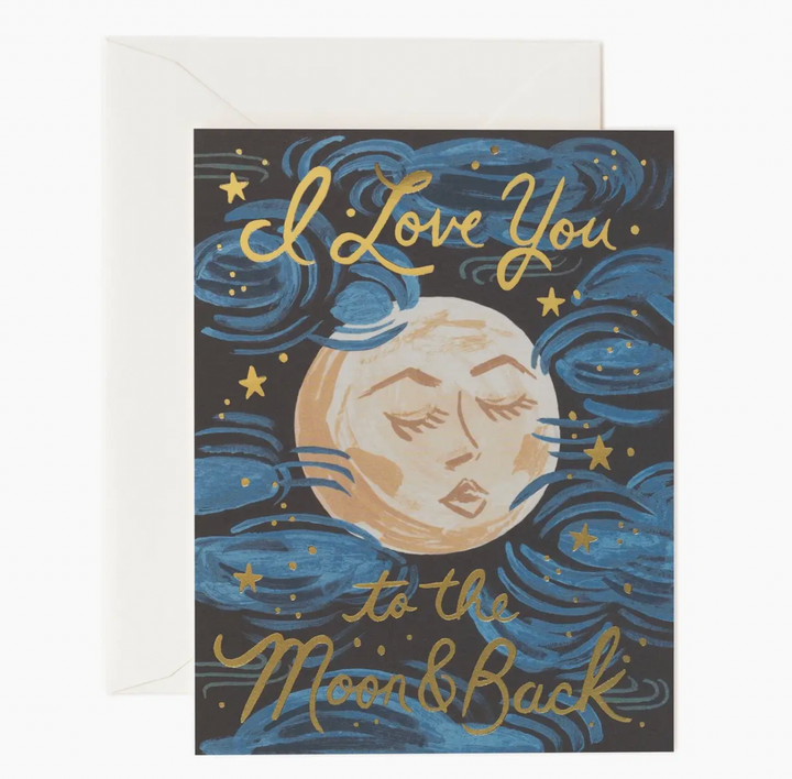 To The Moon And Back Card - RP1