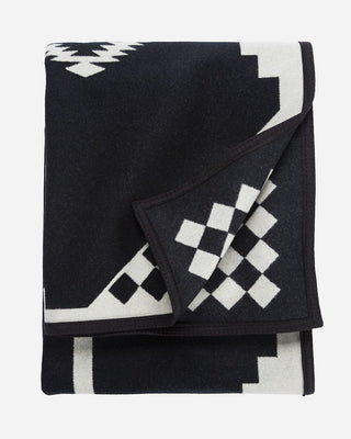 Pendleton Los Ojos BLanket Black/White ZE493