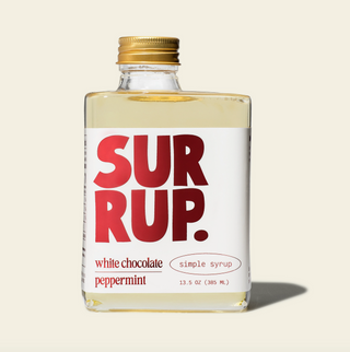 White Chocolate Peppermint Simple Syrup - 11oz