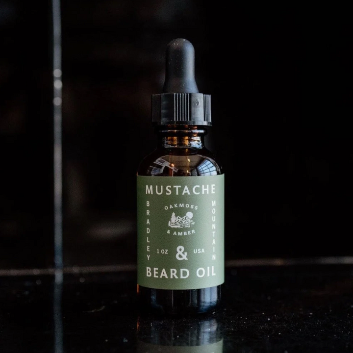Oakmoss &amp; Amber Mustache &amp; Beard Oil