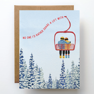 Ski Love Card