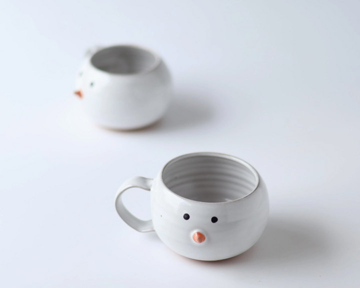 Snowman Short Mug