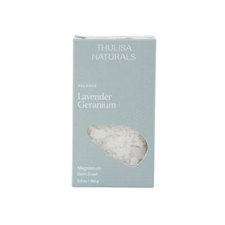 Magnesium Bath Salt Soak - Lavender Geranium