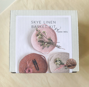 Linen Basket DIY Kit - Stone