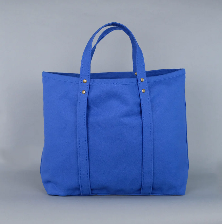 Woodbine Heavyweight Canvas Tote Bag - Regatta Blue