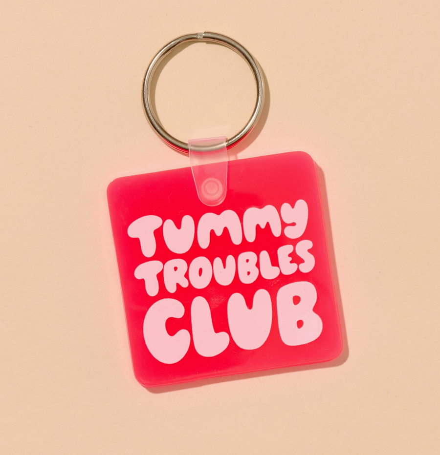 Tummy Troubles Keychain