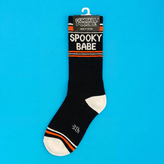 Spooky Babe Gym Sock