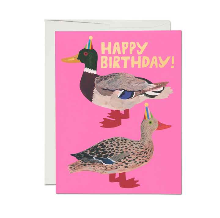 quacky birthday card - RC5