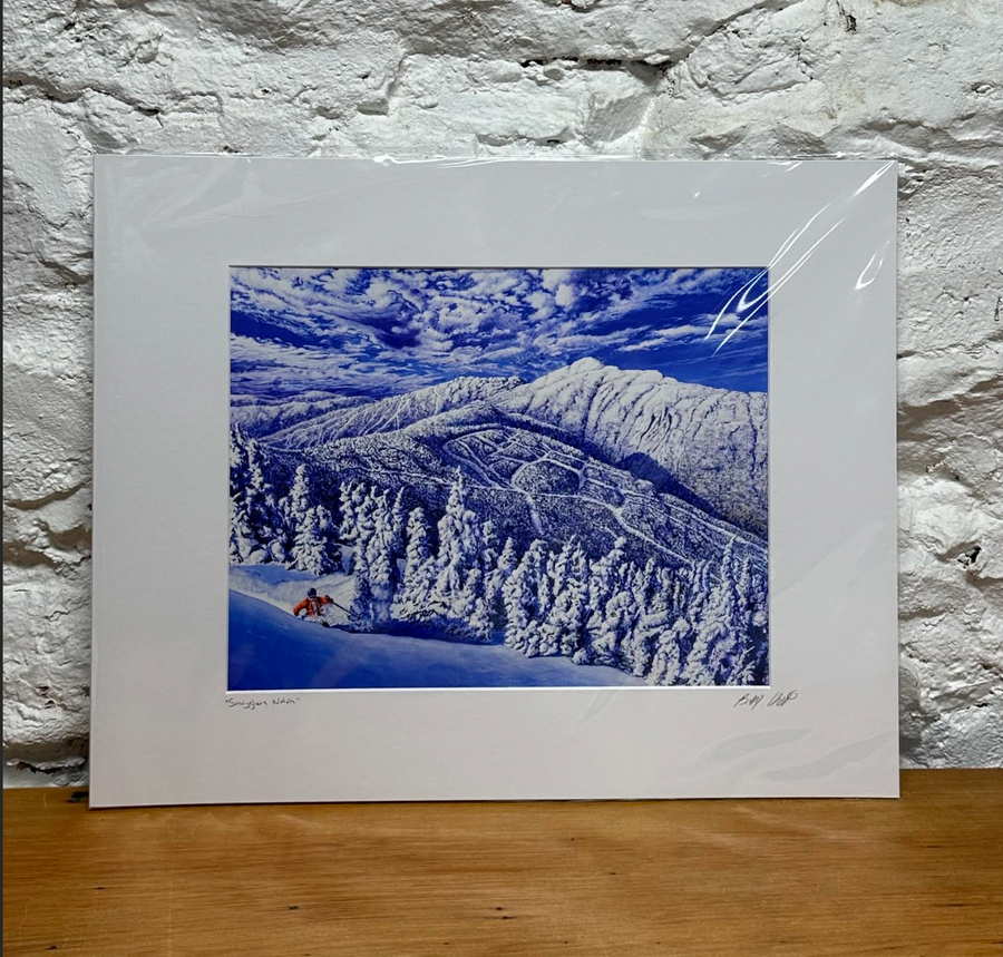 Smugglers Notch Matted Print - 16x20