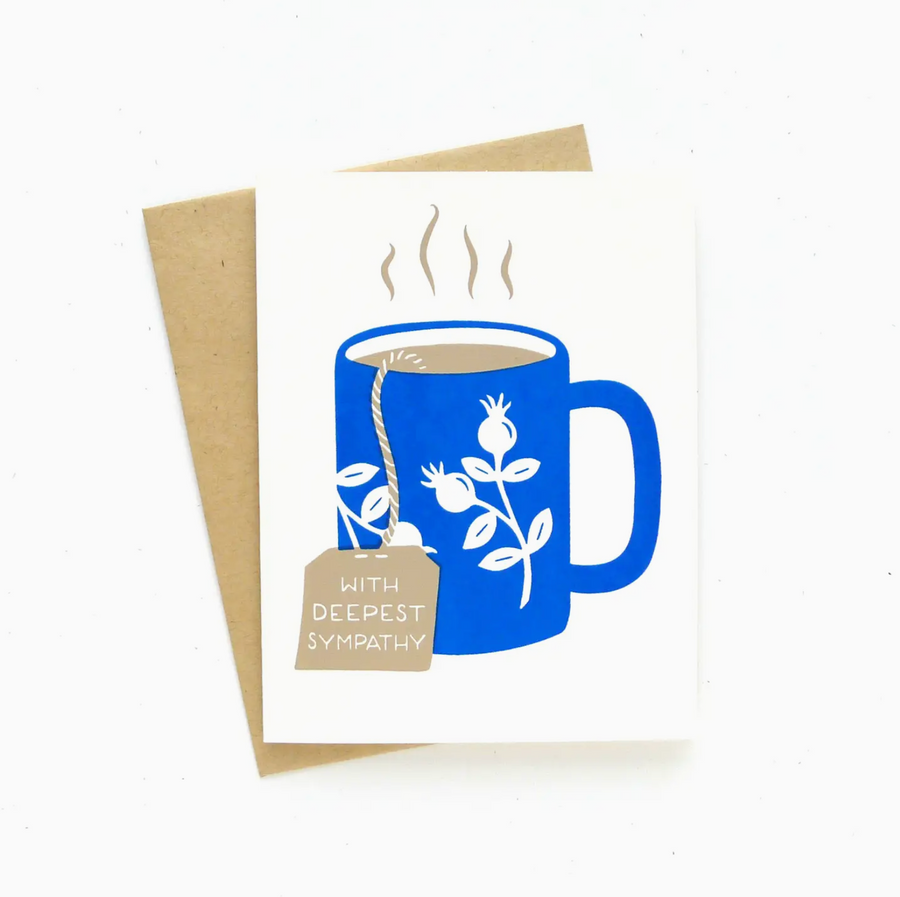 sympathy tea card - MD3