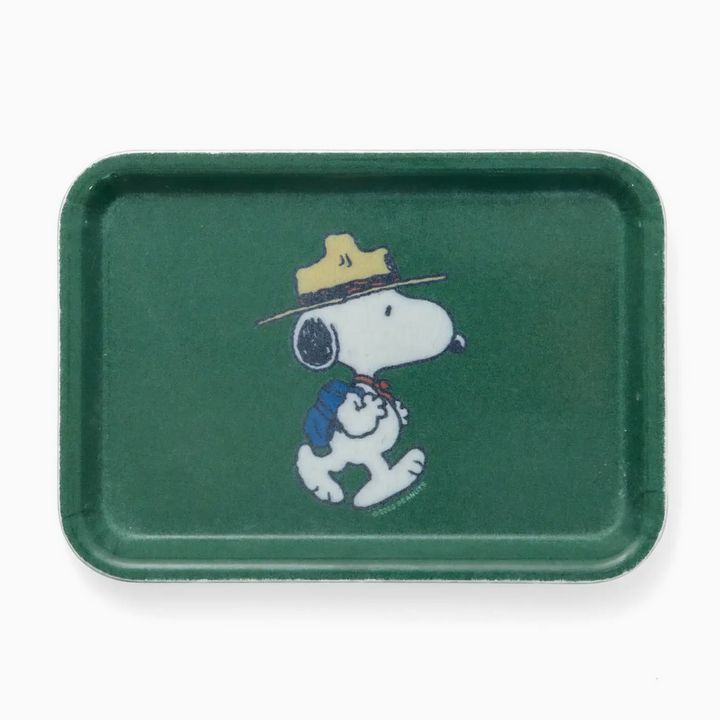 Vintage-Style Tray Trinket Tray - Snoopy Beagle Scout