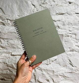 Burlington Lined Journal - Sage Green