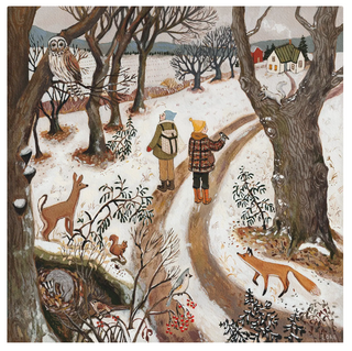 Winter Walk Print - 10x10