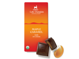 Lake Champlain Chocolate Bar Dark Maple Caramel